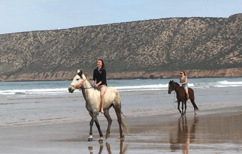 Horse riding in taghazout
